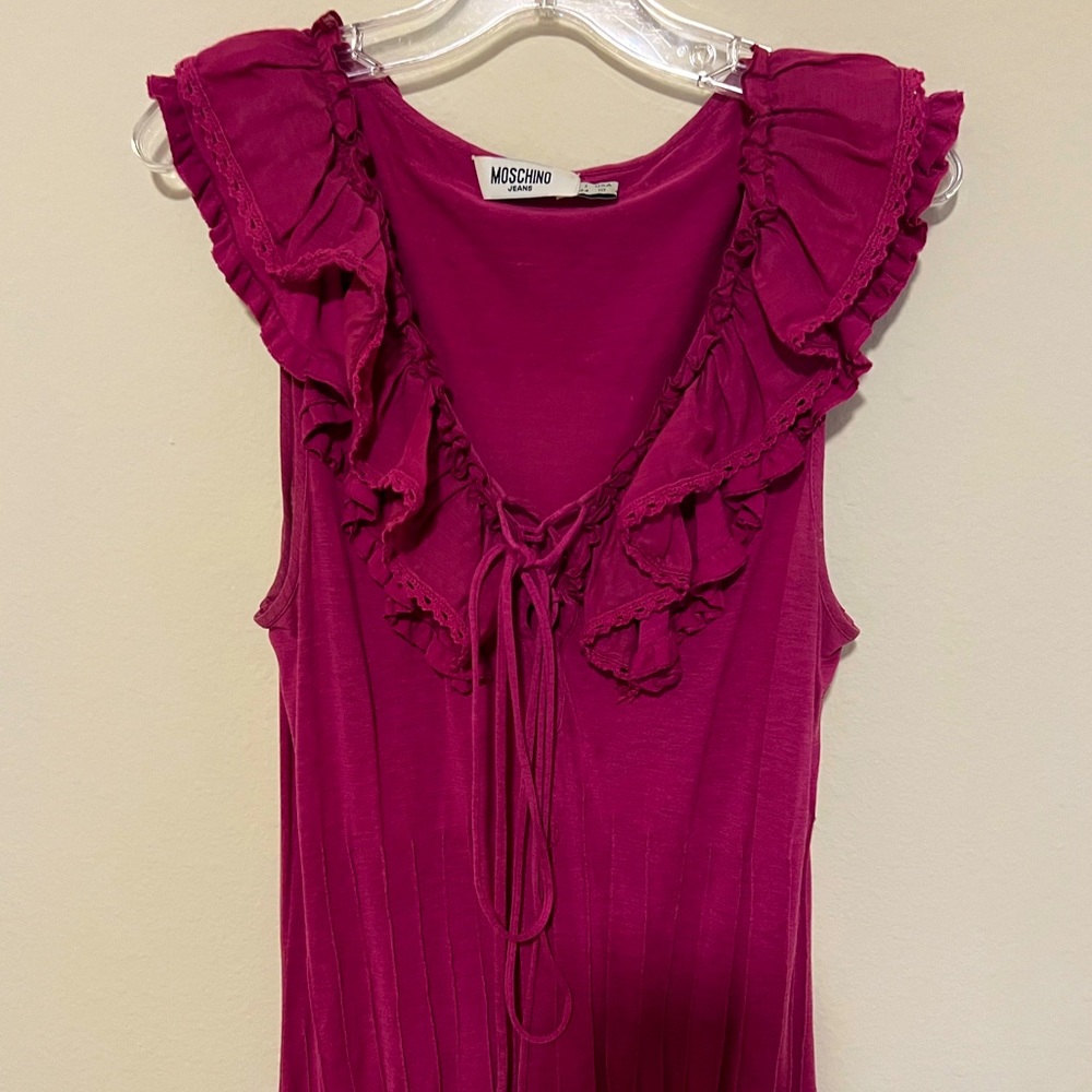 Moschino- Raspberry Color Dress - Picture 3 of 4